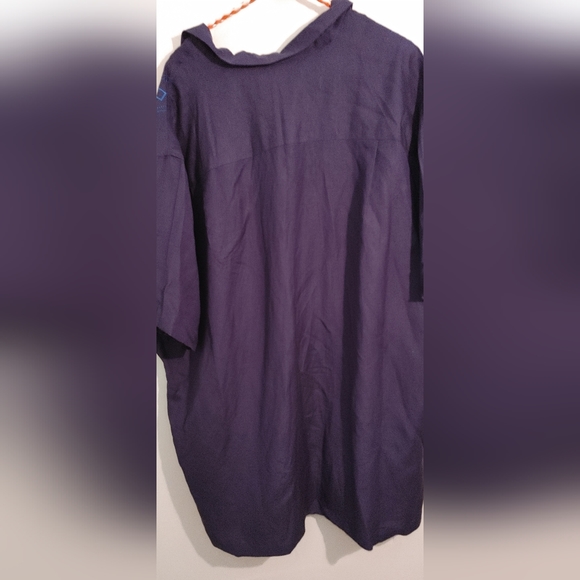 Oak Hill linen blend button shirt size 2XL - Picture 3 of 7
